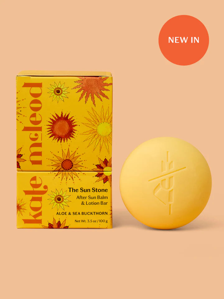 Kate McLeod The Sun Stone | After Sun Balm & Lotion Bar