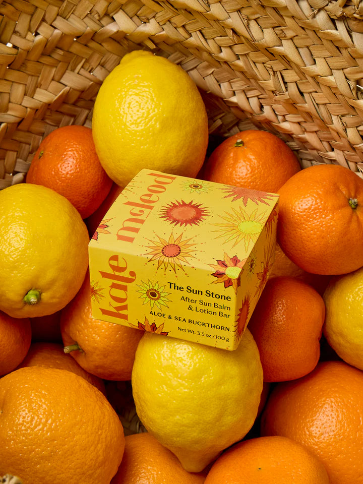 Kate McLeod The Sun Stone | After Sun Balm & Lotion Bar